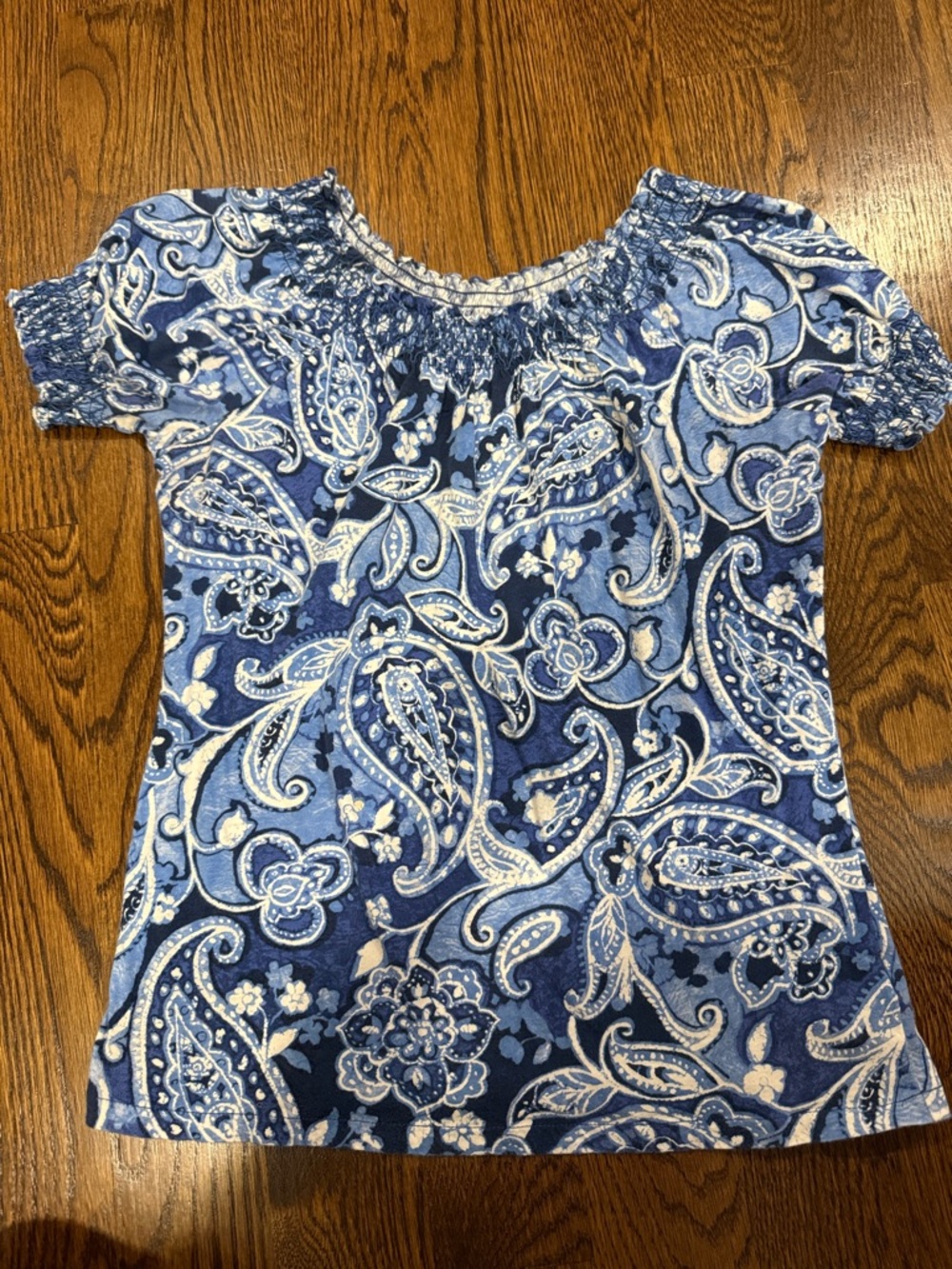 RALPH LAUREN PAISLEY COMFY TSHIRT
